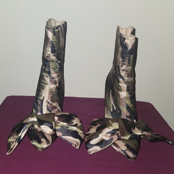 Pnk Elephant Camo Stilettos Size 7.5 US, 38 EU - Picture 2 of 9
